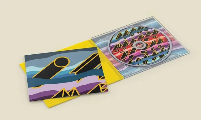 Abstract Geometric Collage, maximalist, geometric, vibrant
