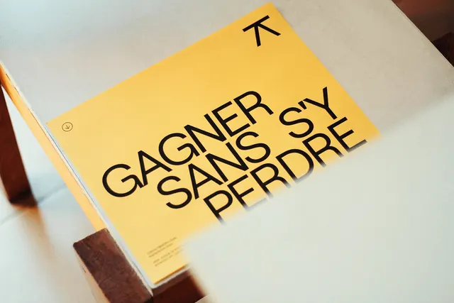 Yellow Card Graphic, minimal, swiss, high-contrast