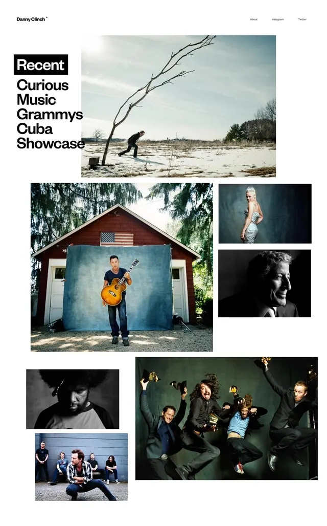 Music & Drama Showcases Identity, editorial, minimal, muted