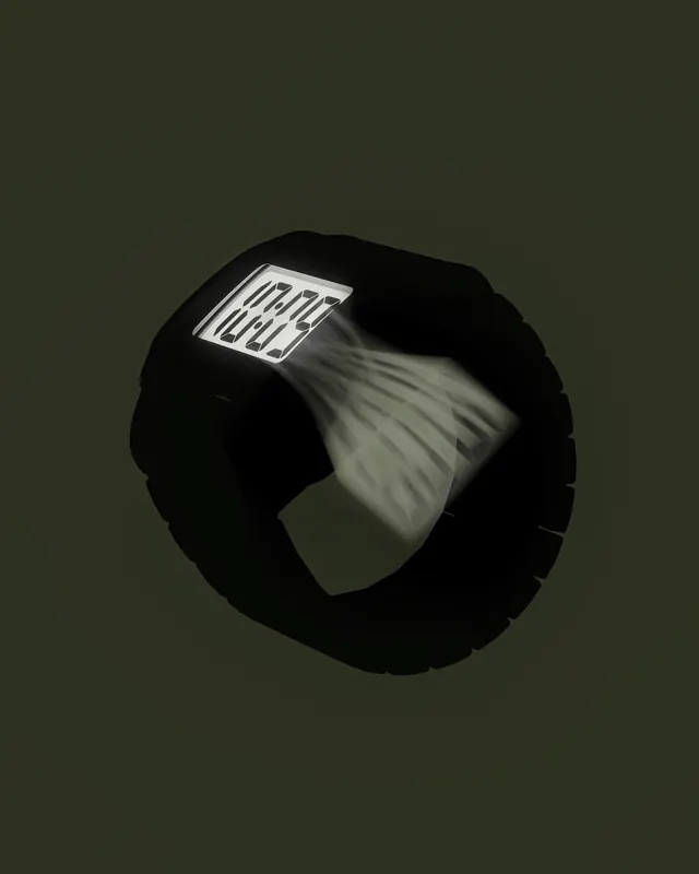 Abstract 3D Geometric Shape, abstract, dark-mode, dark