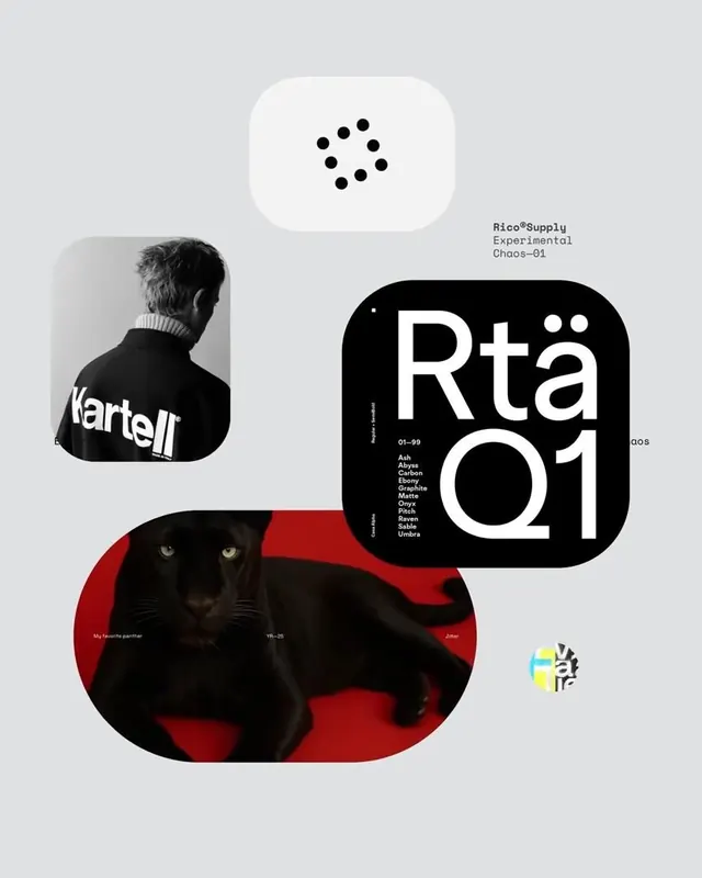 Editorial minimal collage, editorial, minimal, dark