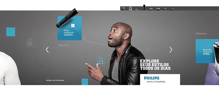 Philips Healthcare Digital Interface, corporate-clean, light-mode, light