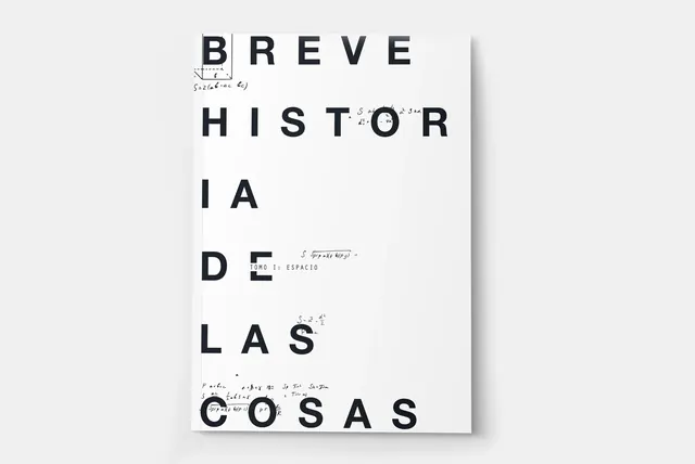 Breve Historia de las Cosas Typography Layout
