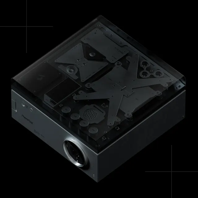 Dark Hardware Component Mockup