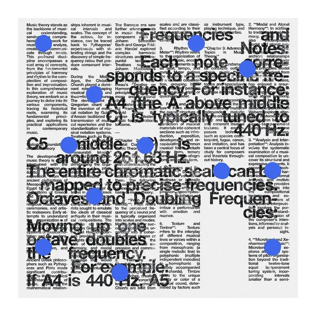 Experimental Typography Layout, brutalist, maximalist, high-contrast