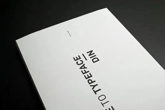 Typeface Specimen Layout