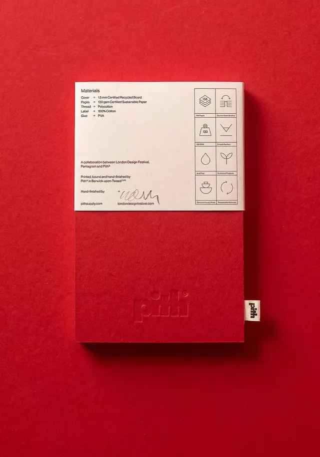 Pit Print co-branded identity collateral, editorial, minimal, dark