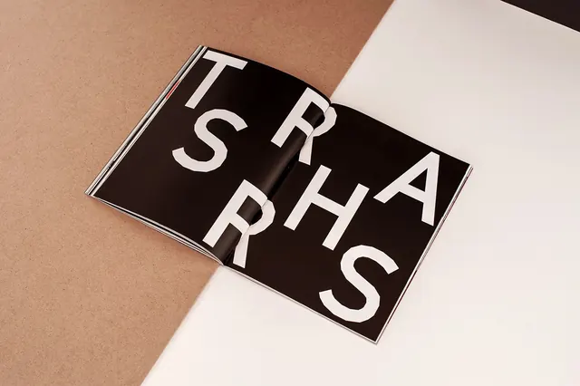 SRHS Wordmark Mockup, minimal, boxed, monochrome