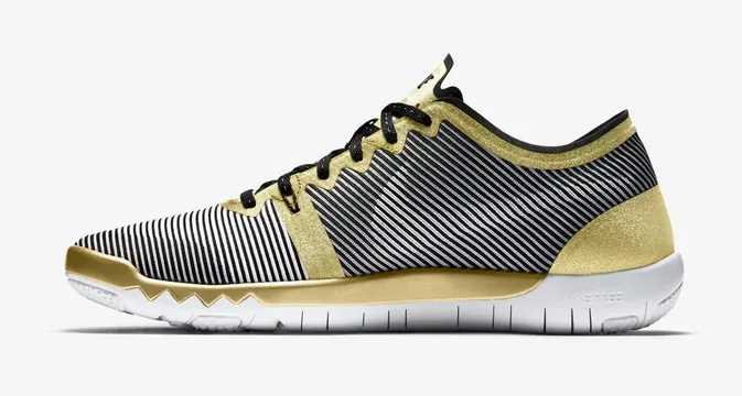 Striped Sneaker Design, minimal, geometric, high-contrast