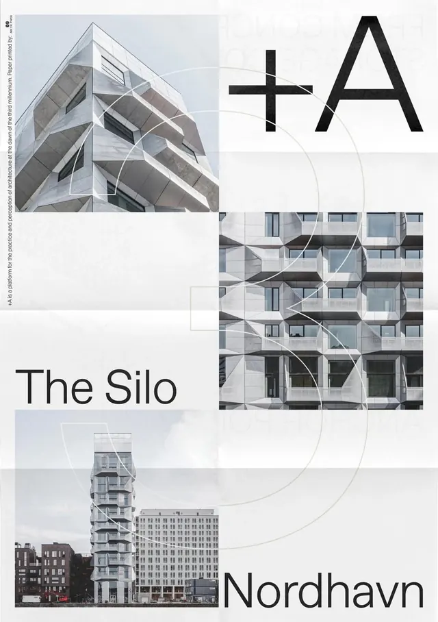 The Silo and Nordhavn Architectural Identity, minimal, swiss, monochrome