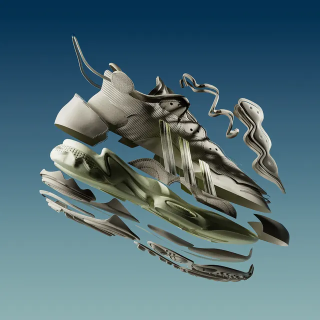 3D Sneaker Deconstruction