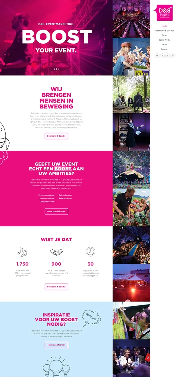 Multi-page Marketing Layouts, minimal, corporate-clean, high-contrast