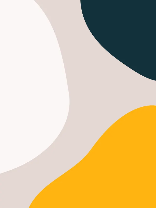 Organic Abstract Shapes, minimal, organic, muted