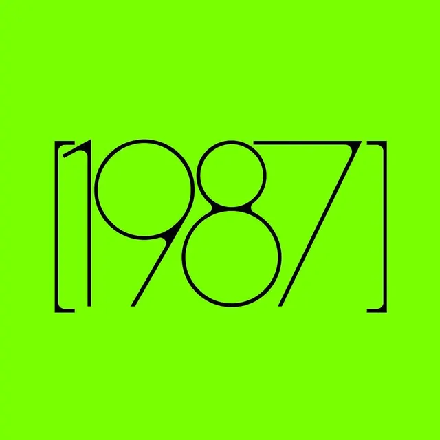 1987 Graphic Design, minimal, geometric, vibrant