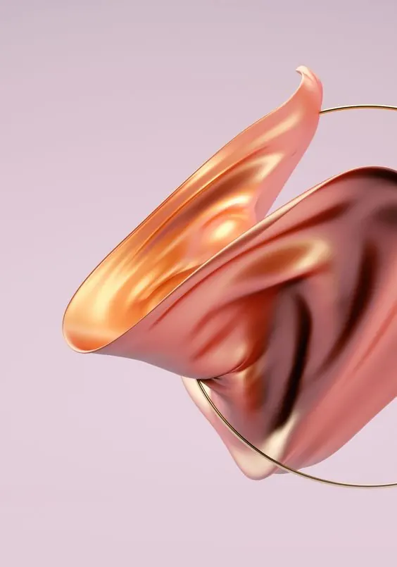 Abstract Fluid 3D Render