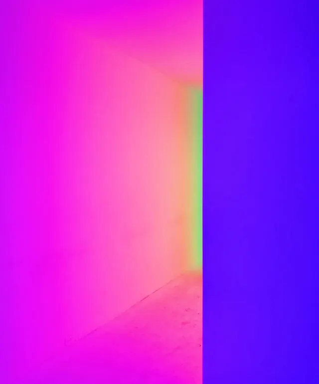Gradient Abstract Composition, gradient-heavy, abstract, vibrant