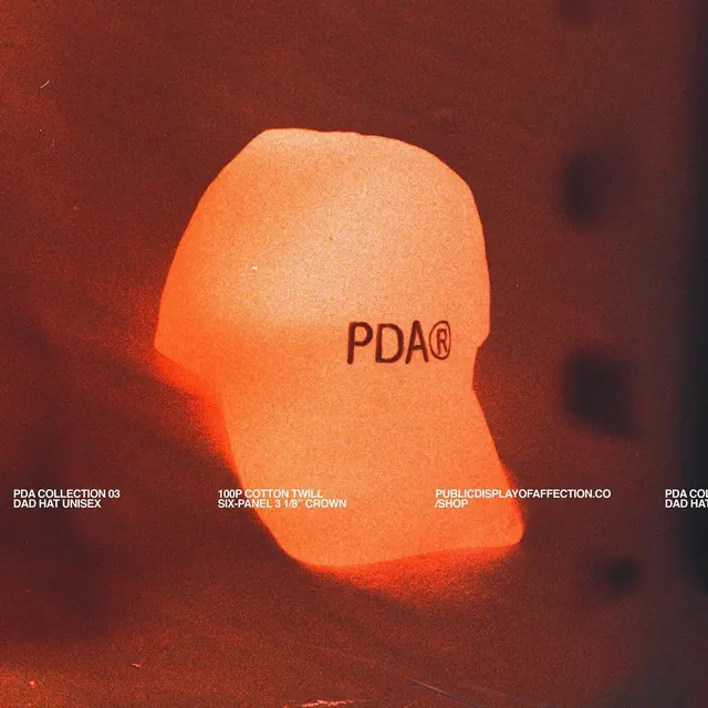 PDA Red Abstract Graphic, minimal, brutalist, dark