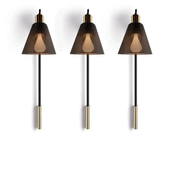 Triple Pendant Light Fixtures, minimal, luxury, dark