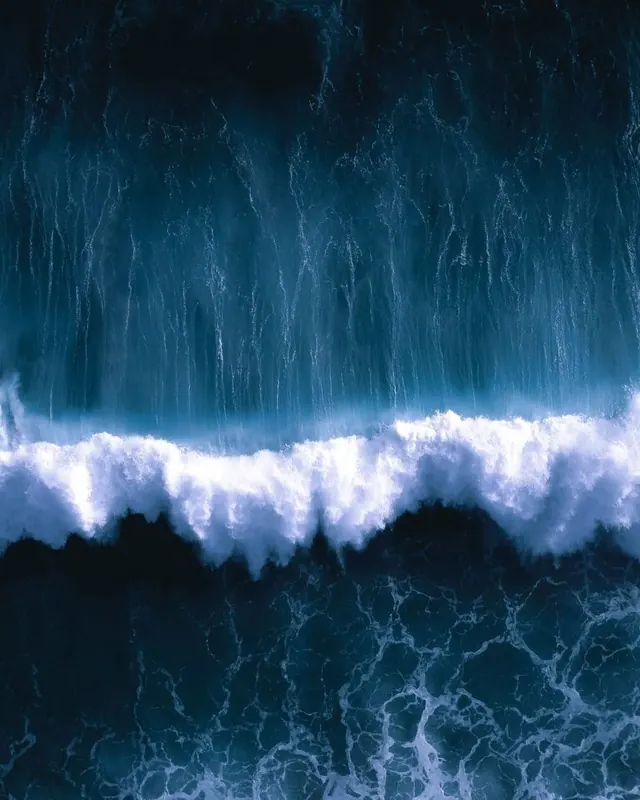 Ocean Wave Texture, photographic, abstract, dark