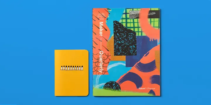 Abstract Collage Identity, maximalist, organic, vibrant