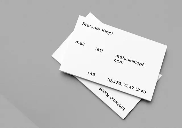 Minimalist Business Card Design, minimal, swiss, light