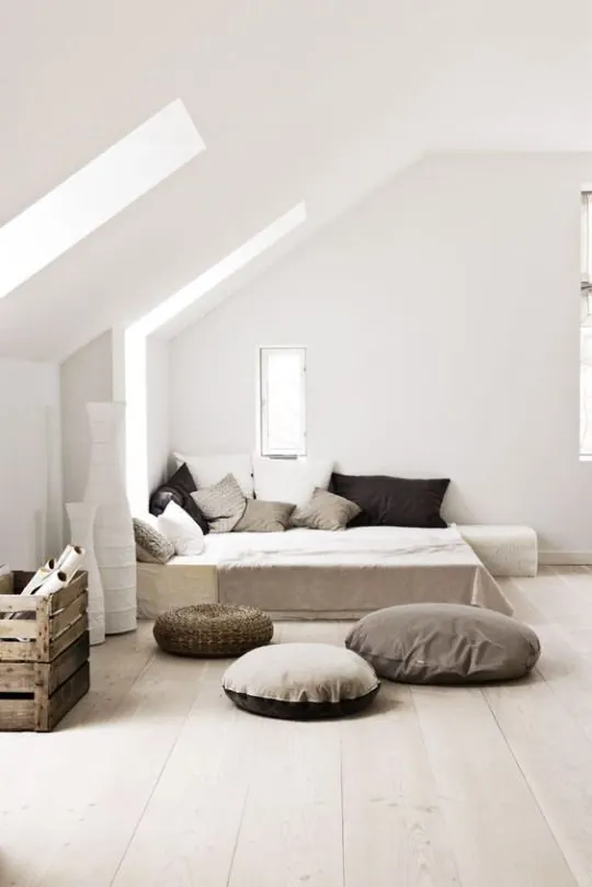 Minimalist Interior Living Space, minimal, light-mode, light