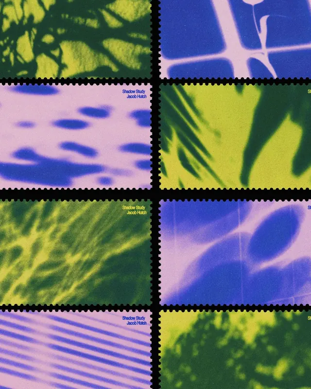 Grid of photographic light studies, abstract, photographic, gradient