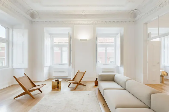Minimalist Interior Living Space, minimal, light-mode, light