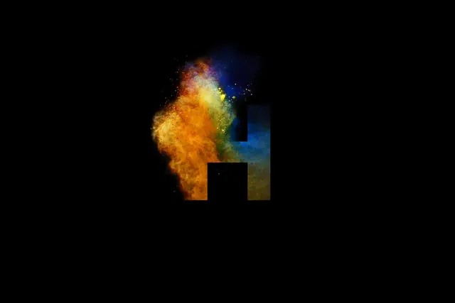 Abstract Colorful Explosion, abstract, maximalist, vibrant