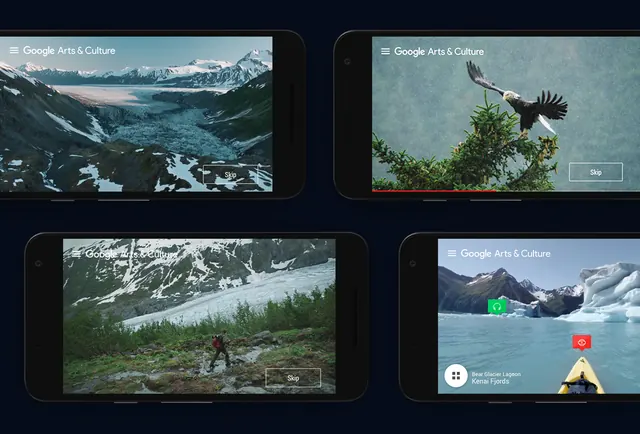 Nature Photography UI Showcase, minimal, corporate-clean, light