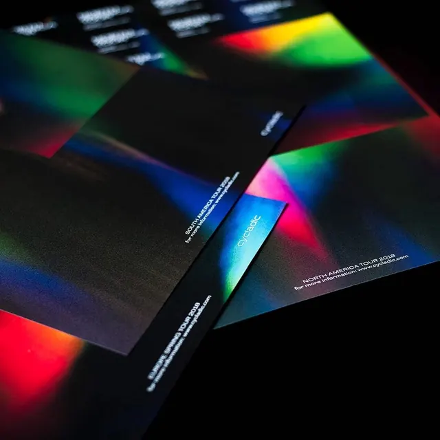 Iridescent Gradient Identity System, gradient-heavy, abstract, vibrant