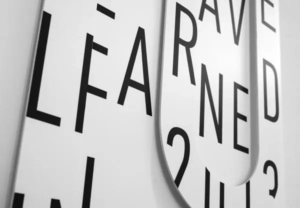 Typography and Shape Composition, brutalist, minimal, monochrome