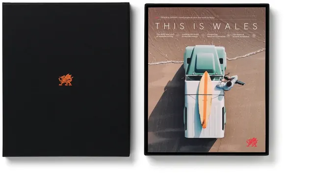 This Wales Identity, minimal, editorial, dark