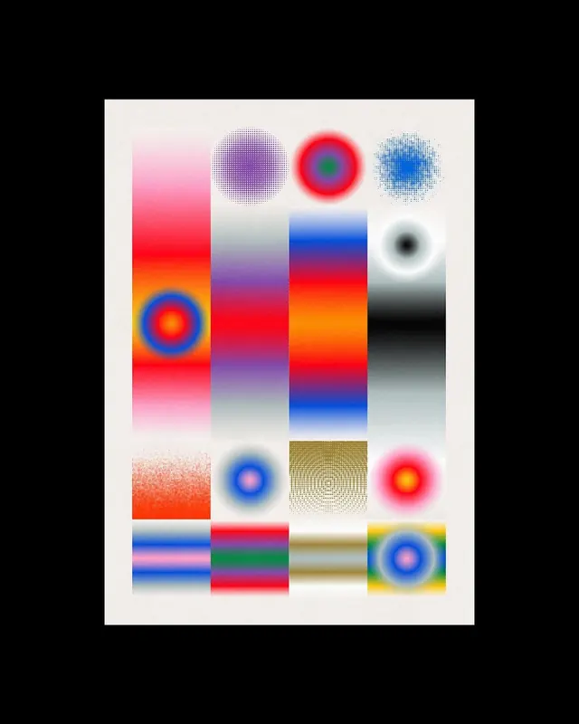 Abstract Geometric Composition, minimal, geometric, vibrant
