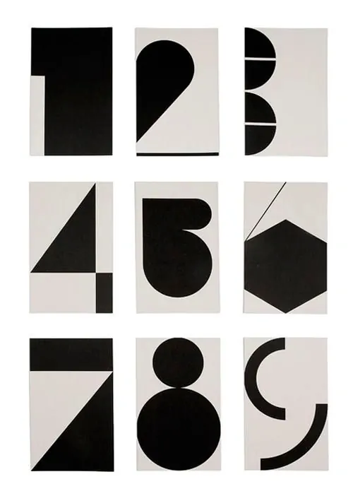 Geometric shape grid study, minimal, geometric, dark