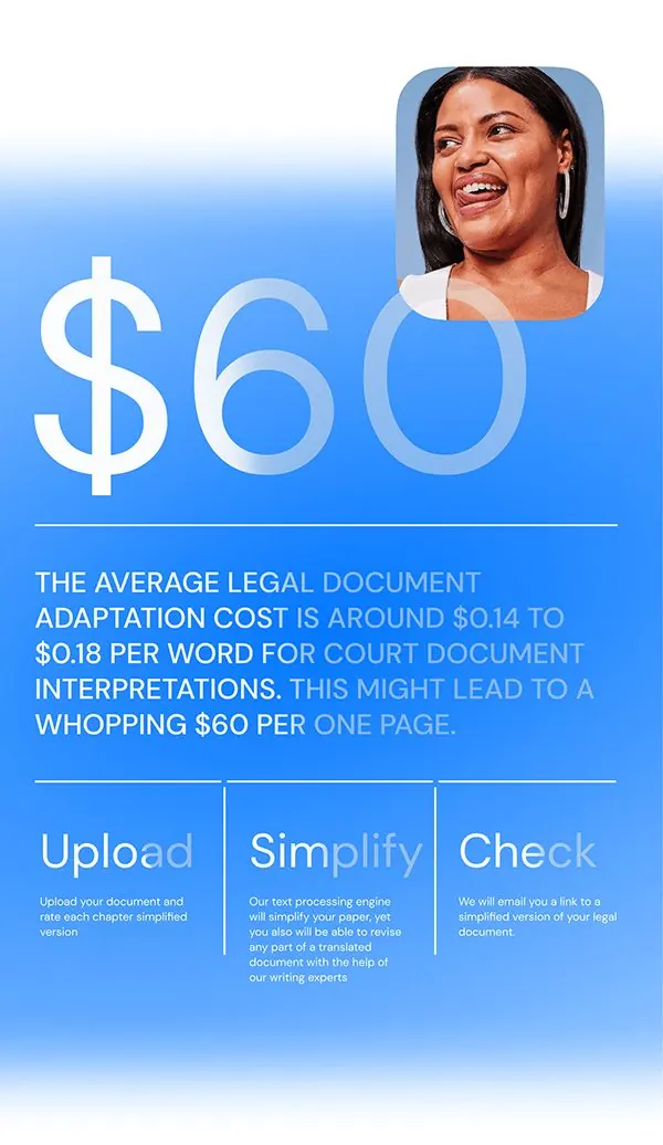 Fintech pricing infographic with portrait, minimal, corporate-clean, light