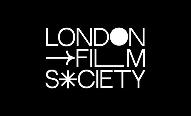 London Film Society geometric logo, swiss, geometric, monochrome