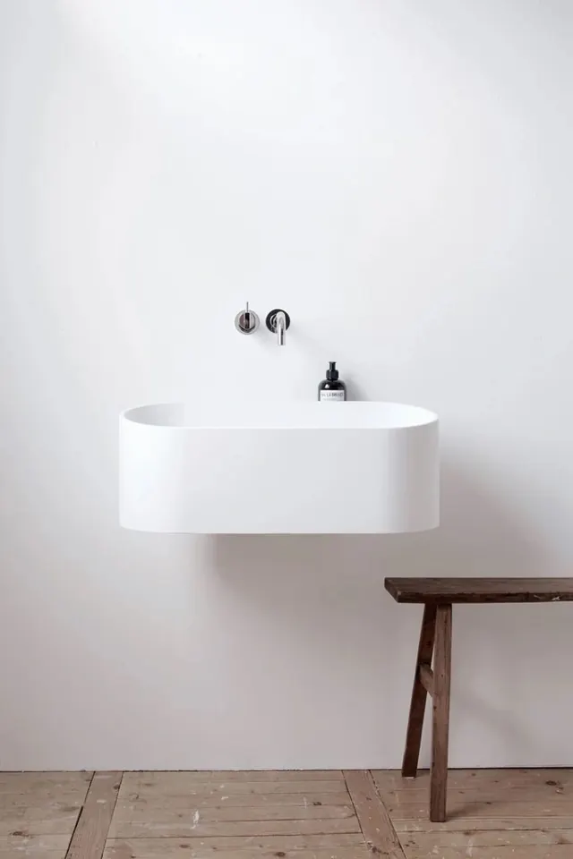 Minimalist Bathroom Vanity, minimal, light-mode, light