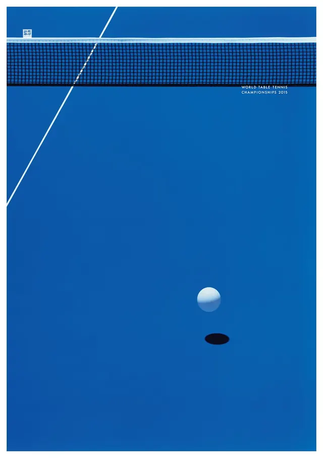 Blue Abstract Geometric Composition, minimal, swiss, monochrome