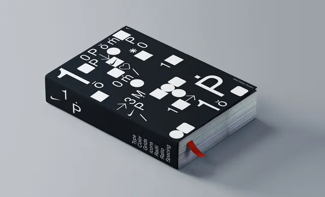 Abstract Graphic Identity Mockup, minimal, brutalist, monochrome