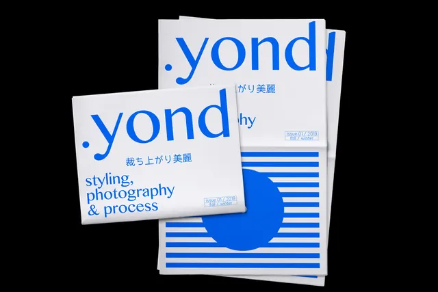 yond Identity System, minimal, swiss, high-contrast