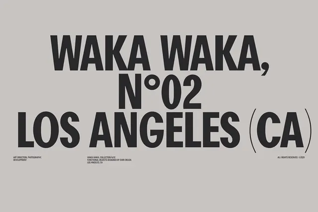 Waka Waka No. 02 Los Angeles