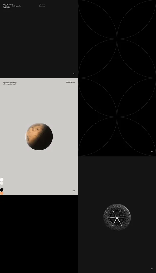 Celestial Identity System, minimal, swiss, monochrome