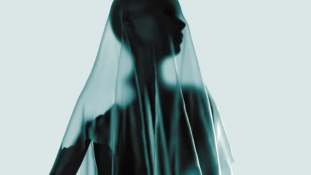 Abstract Translucent Figure, abstract, minimal, monochrome