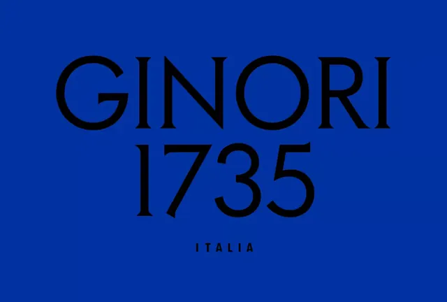 Deep blue heritage institutional wordmark, minimal, dark