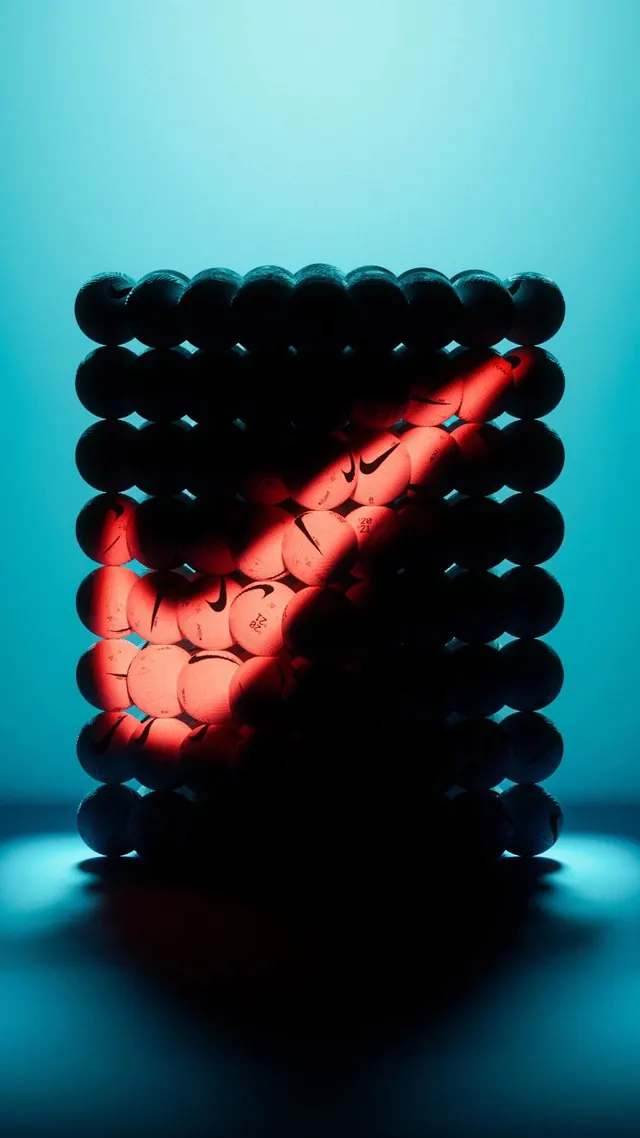 3D Sphere Typography Render, 3d-render, dark-mode, dark