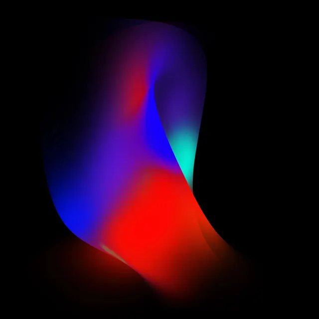 Abstract Fluid Gradient Shape, gradient-heavy, abstract, vibrant
