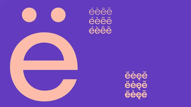 Abstract Letterform Composition, minimal, geometric, vibrant