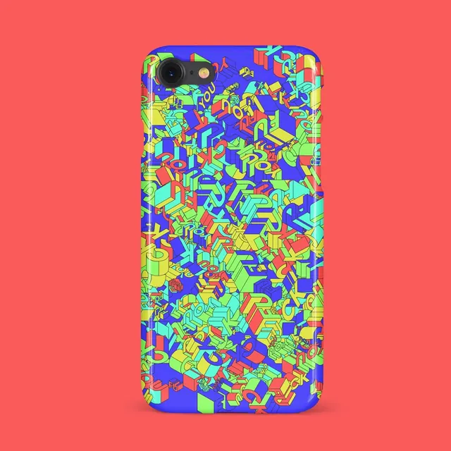 Maximalist Patterned Phone Case, maximalist, y2k, vibrant