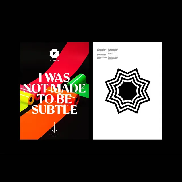 Abstract Geometric Identity, brutalist, geometric, vibrant